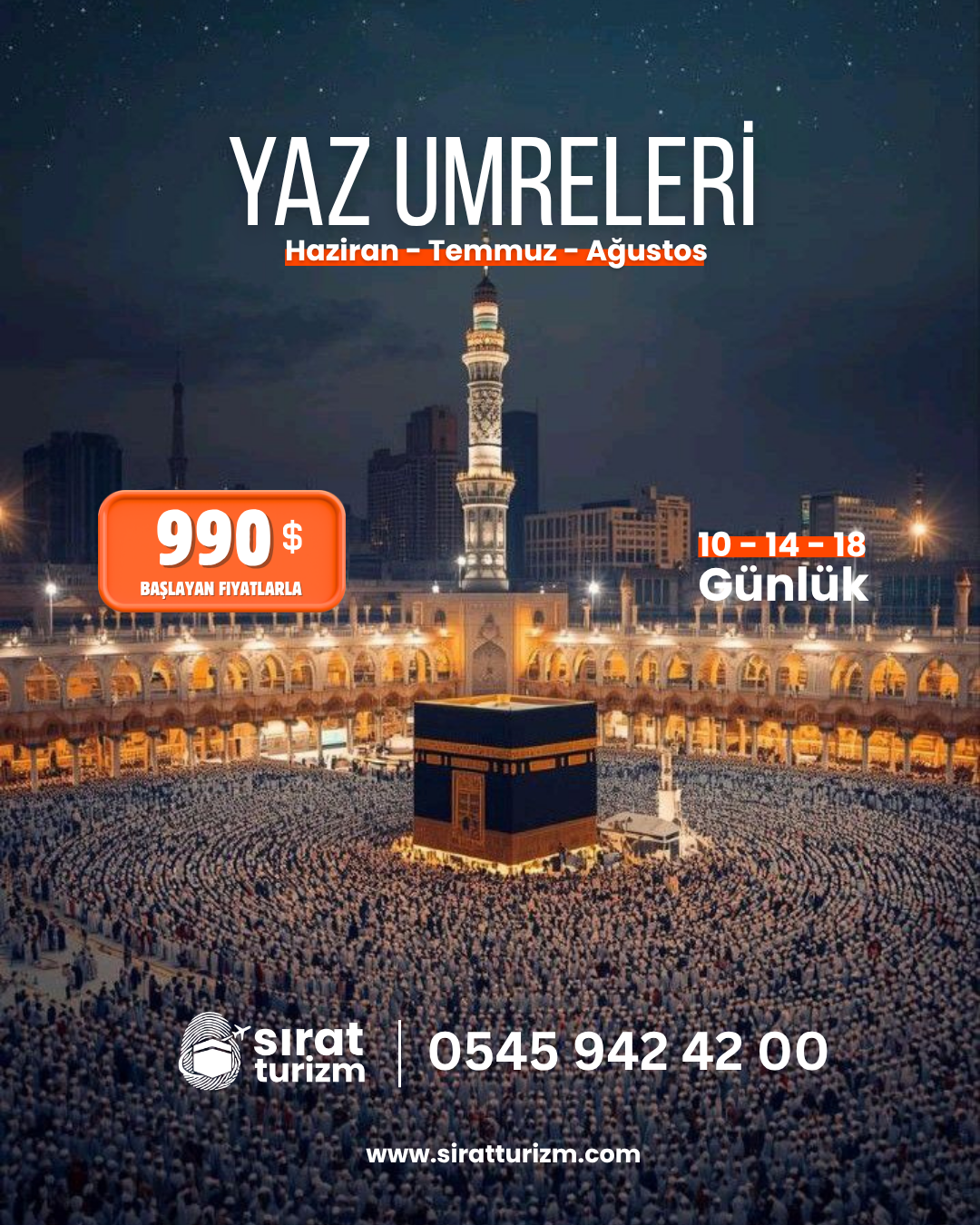 Konya Umre Görselleri - Sırat Turizm
